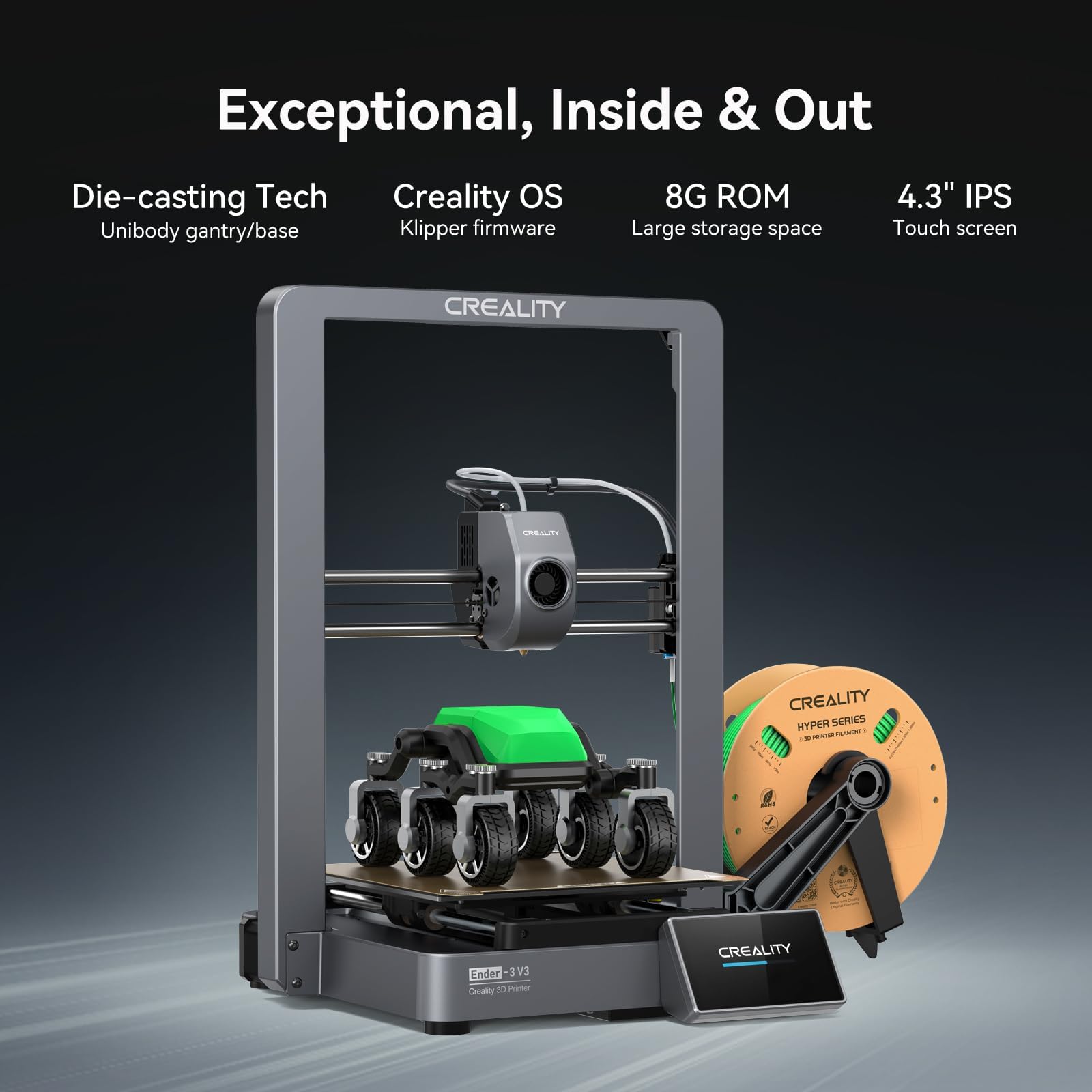 Foto 4 | Impresora 3d Creality Ender 3 V3 2024 Core Xz 220x220x250 Mm - Venta Internacional.