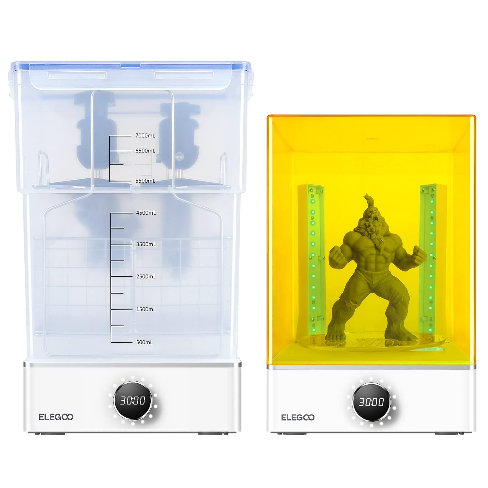 Estación De Lavado Y Curado Elegoo Mercury X Bundle Para Impresión 3d - Venta Internacional.