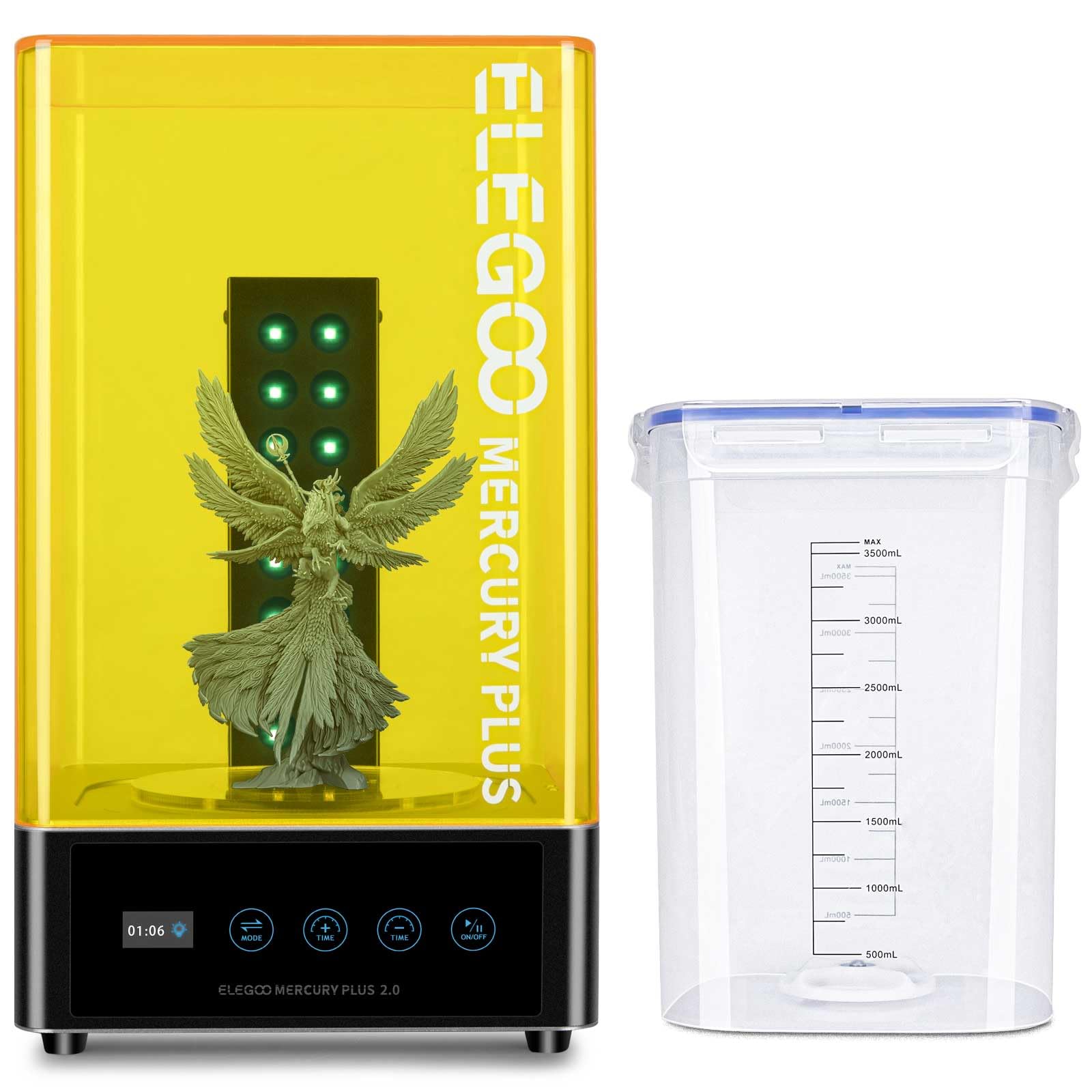 Foto 1 | Estación De Lavado Y Curado Elegoo Mercury Plus 2.0 Para Impresora 3d - Venta Internacional.