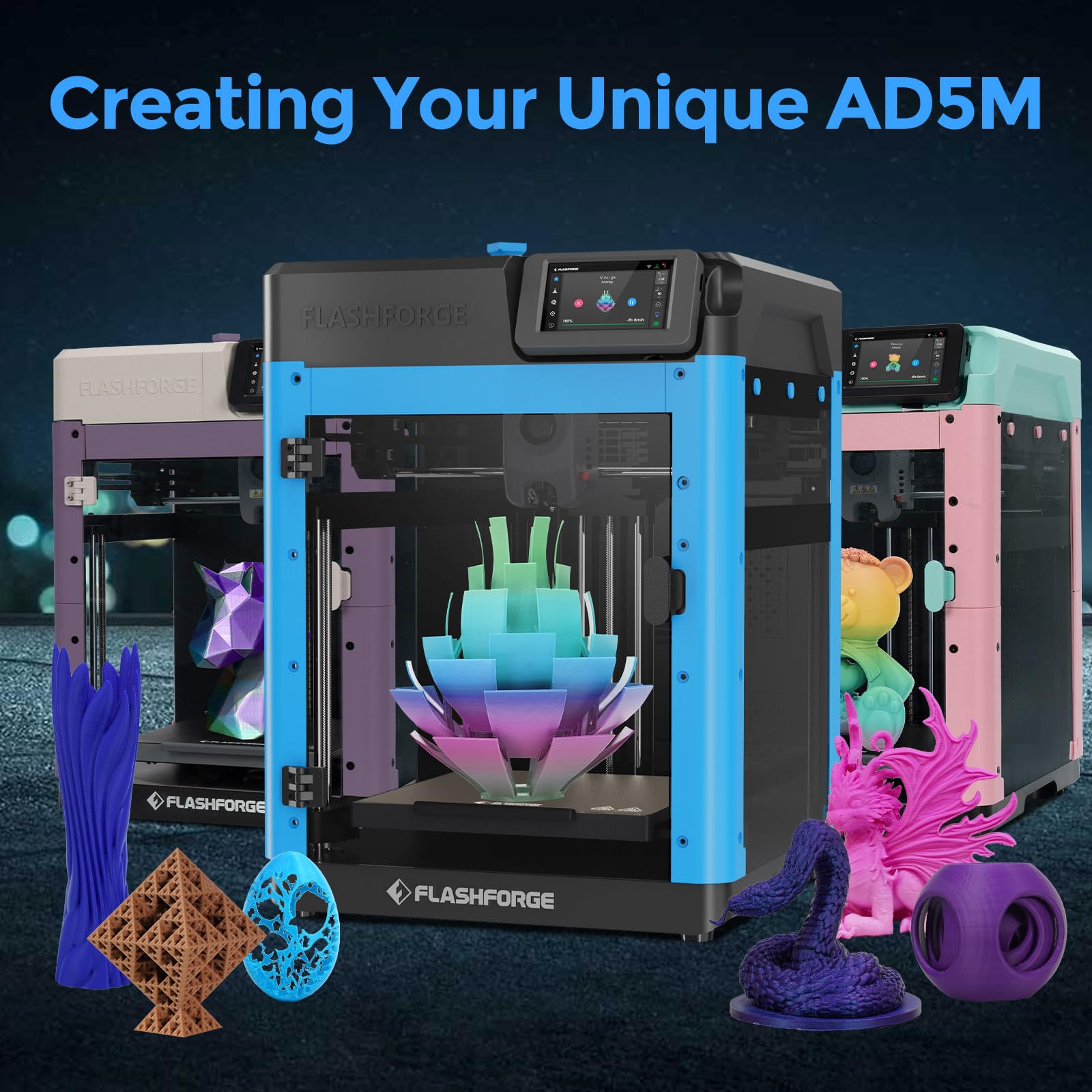 Foto 7 | Impresora 3d Flashforge Adventurer 5m Con Nivelación Automática 280°c - Venta Internacional.