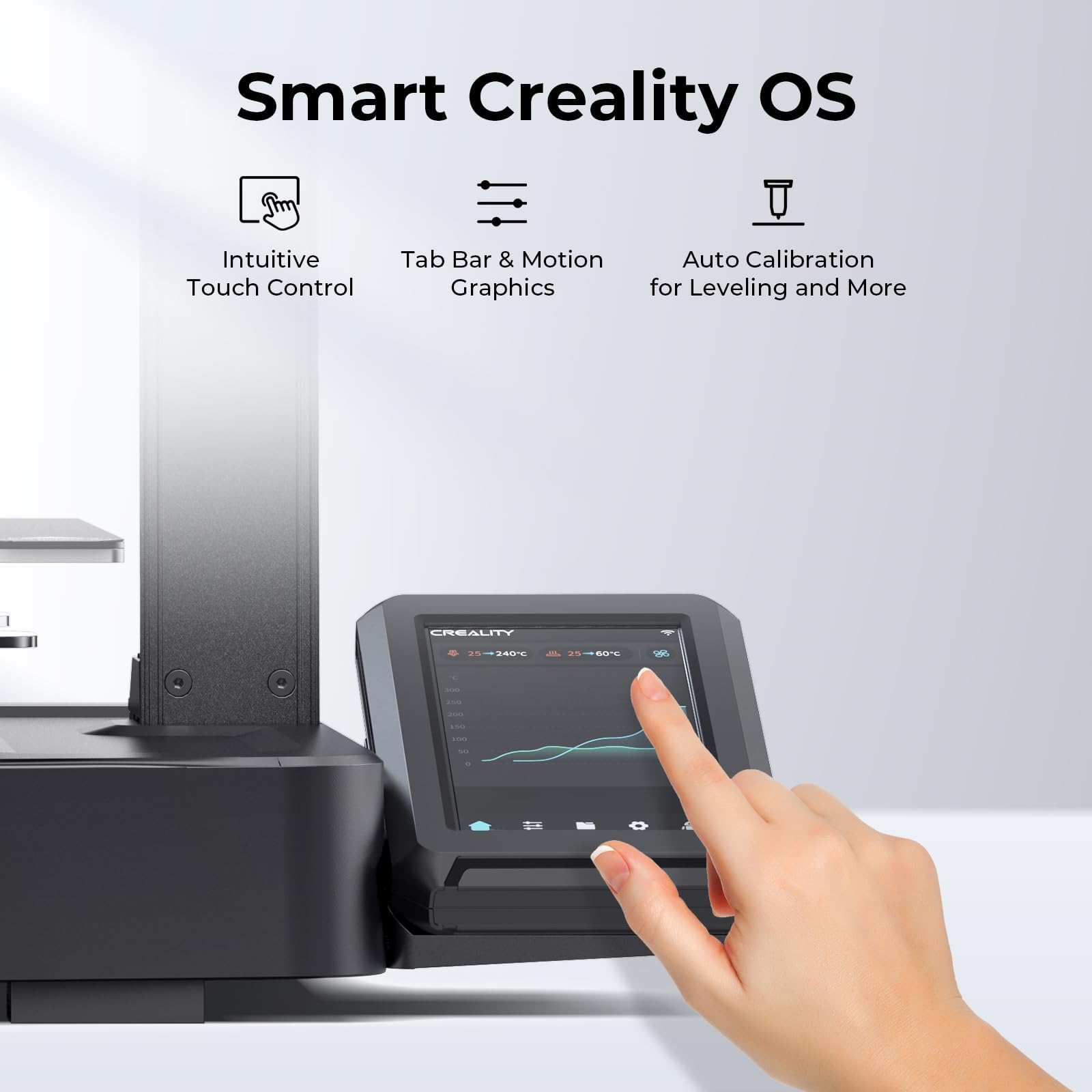 Foto 3 pulgar | Impresora 3d Creality Ender 3 V3 Ke Con Velocidad Mejorada De 500 Mm/s - Venta Internacional.