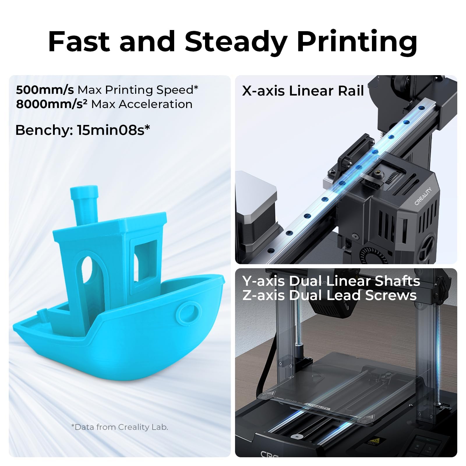 Foto 4 pulgar | Impresora 3d Creality Ender 3 V3 Ke Con Velocidad Mejorada De 500 Mm/s - Venta Internacional.