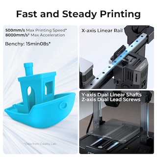 Foto 3 | Impresora 3d Creality Ender 3 V3 Ke Con Velocidad Mejorada De 500 Mm/s - Venta Internacional.