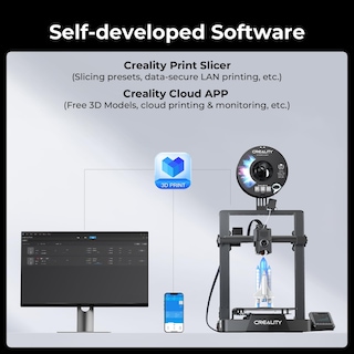 Foto 6 | Impresora 3d Creality Ender 3 V3 Ke Con Velocidad Mejorada De 500 Mm/s - Venta Internacional.