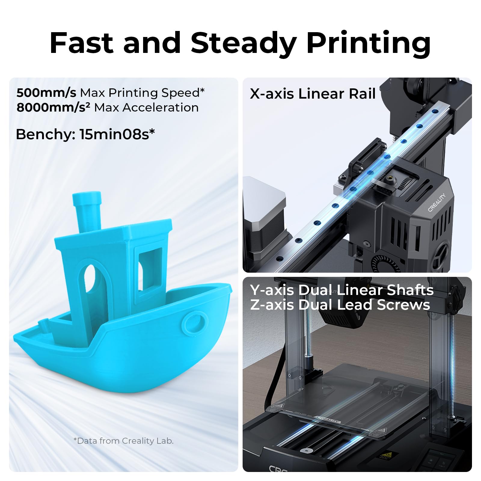 Foto 4 pulgar | Impresora 3d Creality Ender 3 V3 Ke Impresión De Alta Velocidad 500 Mm/s - Venta Internacional.
