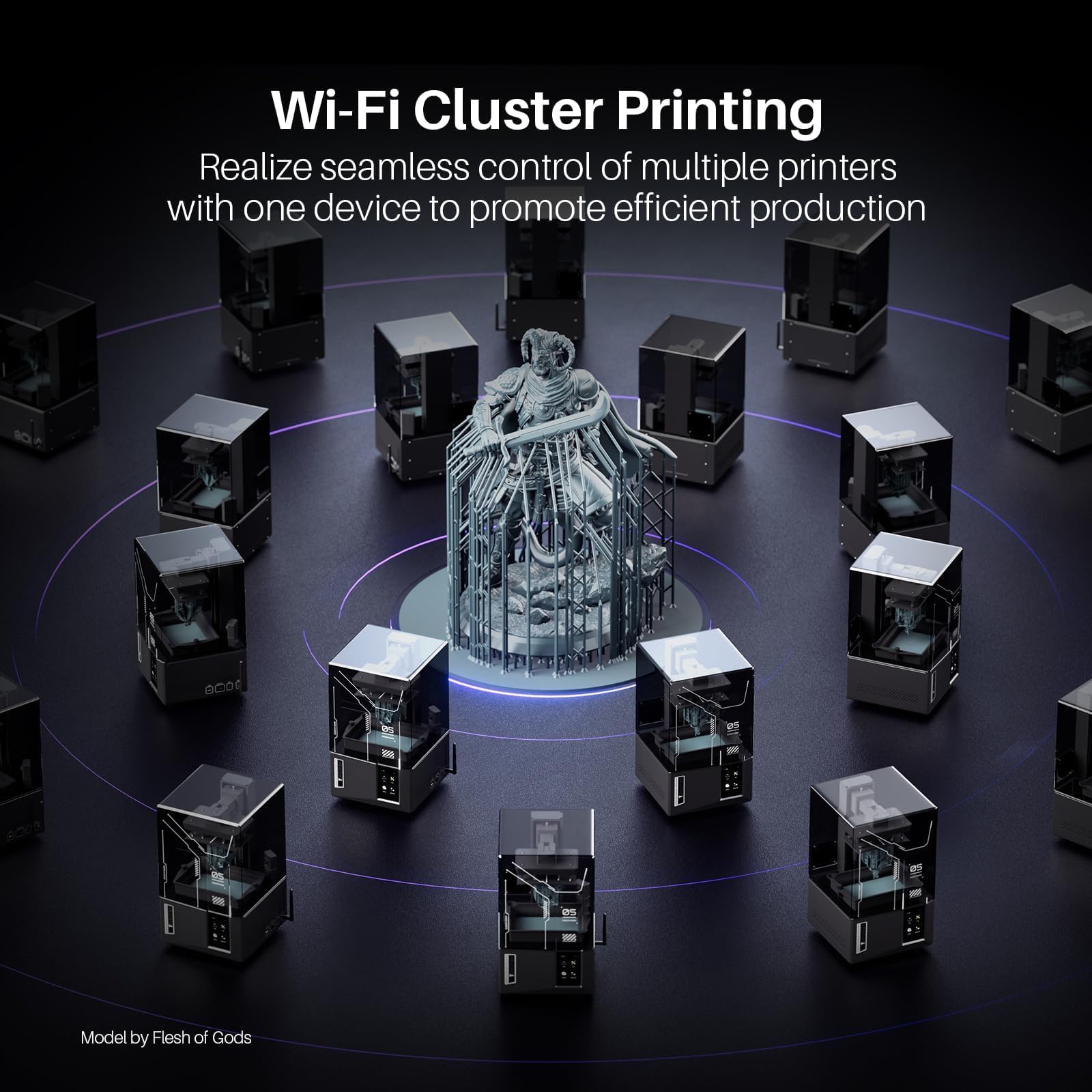 Foto 6 pulgar | Impresora 3d De Resina Elegoo Mars 5 Ultra 9k Wifi De Alta Velocidad 150 Mm/h - Venta Internacional.
