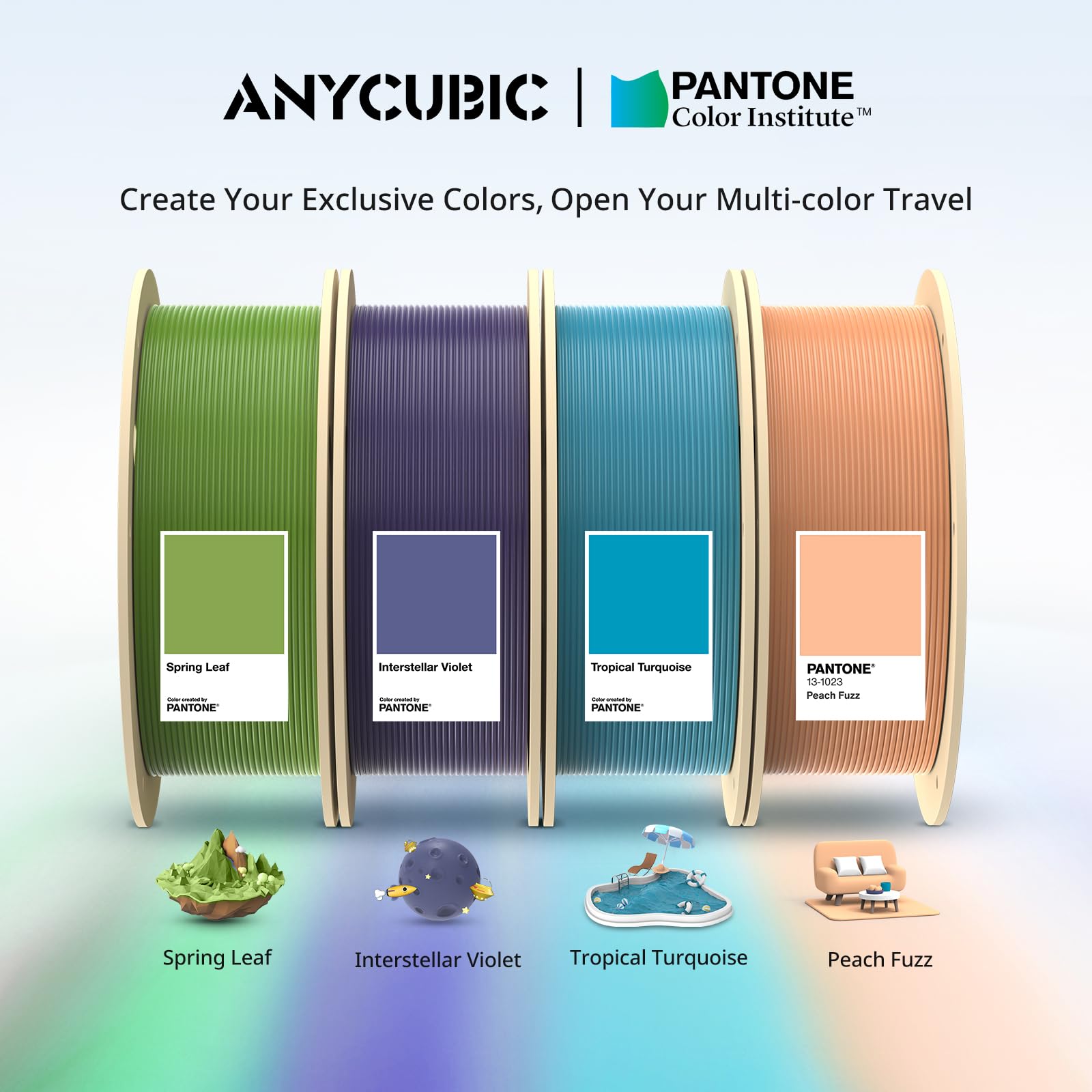 Foto 6 pulgar | Impresora 3d Anycubic Kobra 3 Combo Multicolor Con Ace Pro - Venta Internacional.