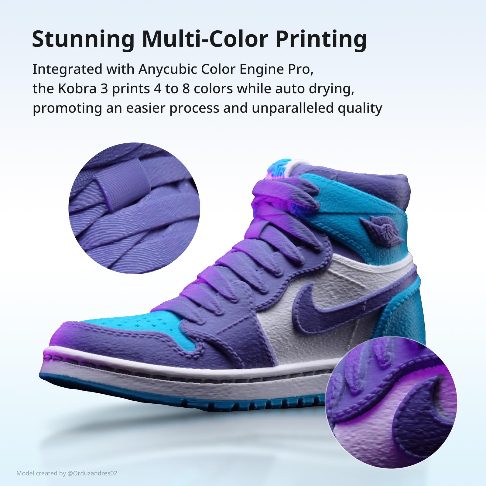 Foto 7 pulgar | Impresora 3d Anycubic Kobra 3 Combo Multicolor Con Ace Pro - Venta Internacional.
