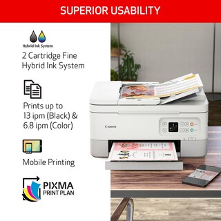 Foto 4 | Impresora Canon Pixma Tr7020a Multifunción Inalámbrica En Color - Venta Internacional.