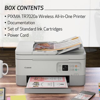 Foto 7 | Impresora Canon Pixma Tr7020a Multifunción Inalámbrica En Color - Venta Internacional.