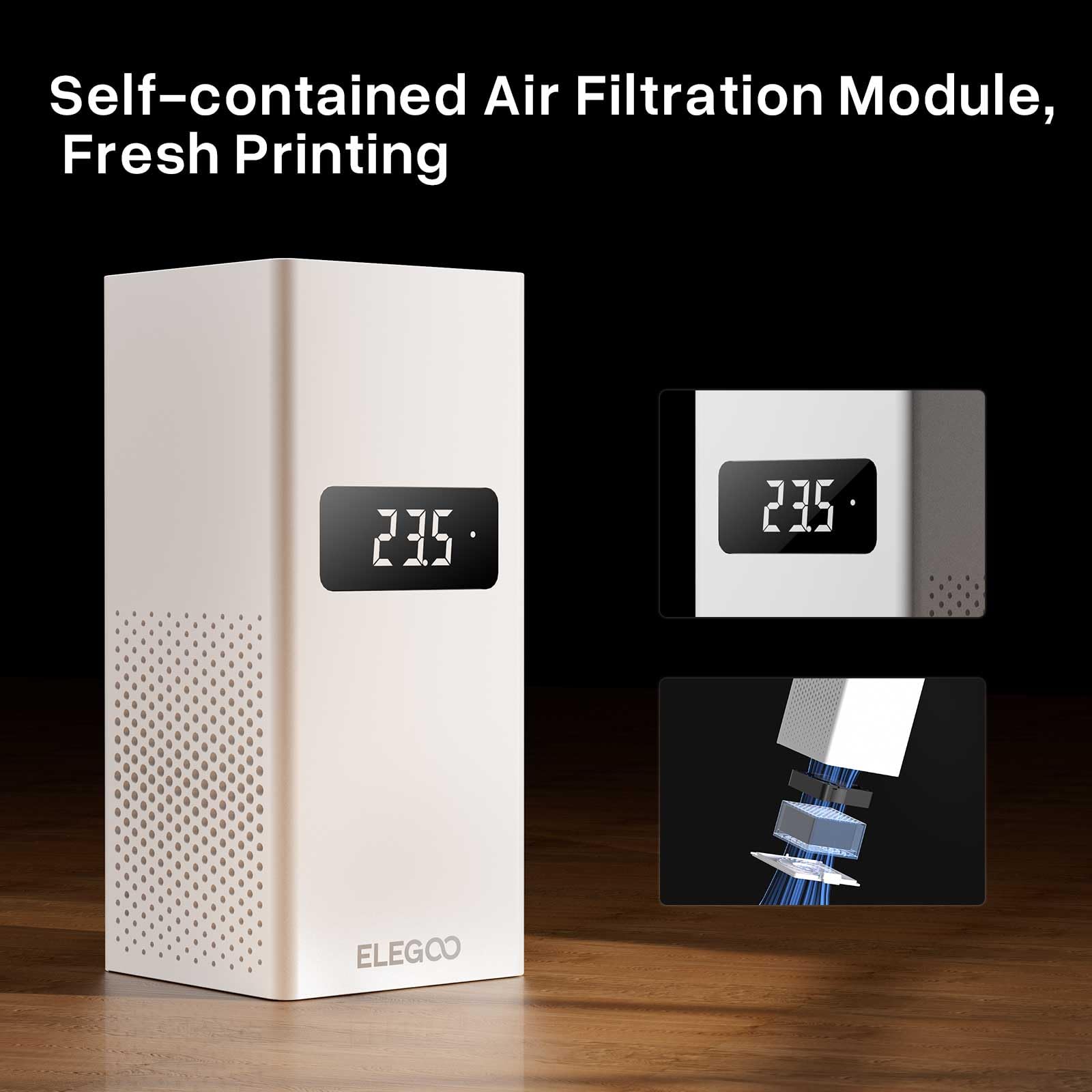 Foto 5 | Mini Calentador Elegoo Para Impresora 3d De Resina Con Control Inteligente De Temperatura - Venta Internacional.