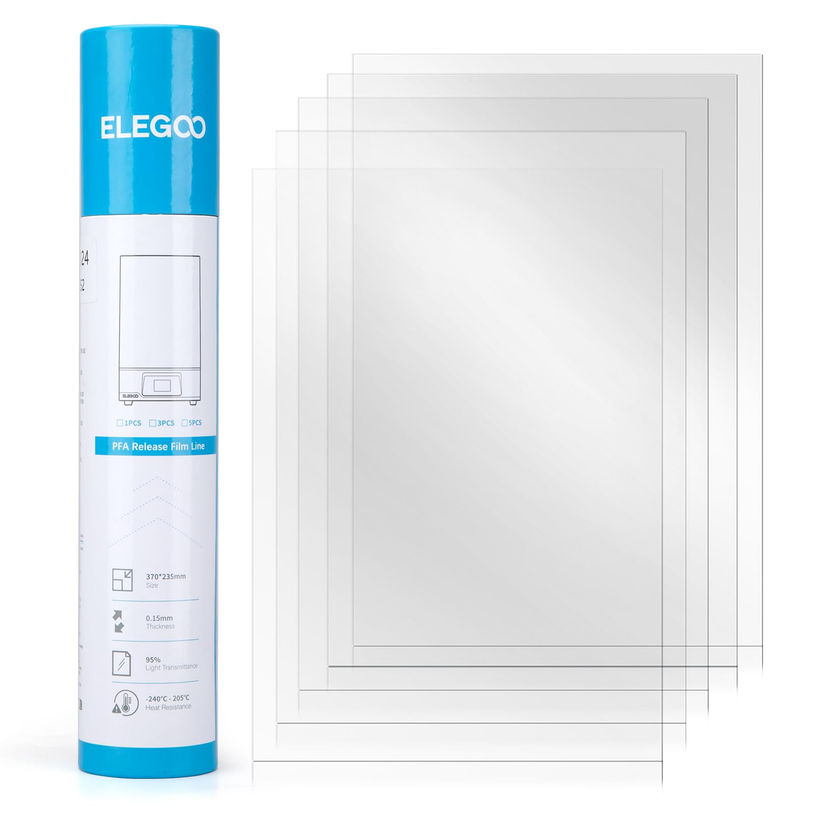 Foto 2 pulgar | Pfa Release Liner Film Elegoo Para Impresora 3d De Resina Jupiter Se - Venta Internacional.
