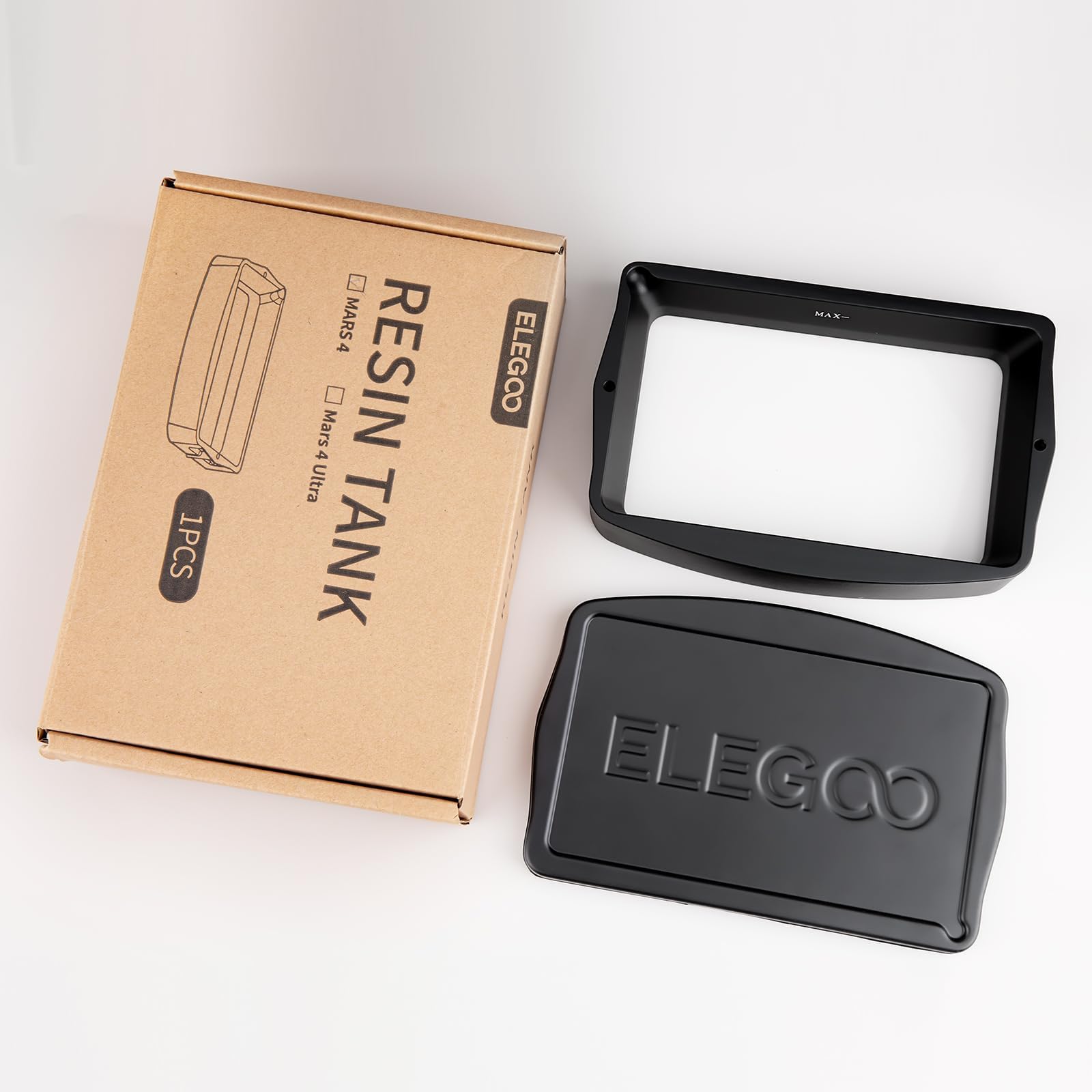 Foto 4 pulgar | Tanque De Resina Elegoo Metal Para Impresora 3d Mars 4 Lcd 209x140x32,8 Mm - Venta Internacional.