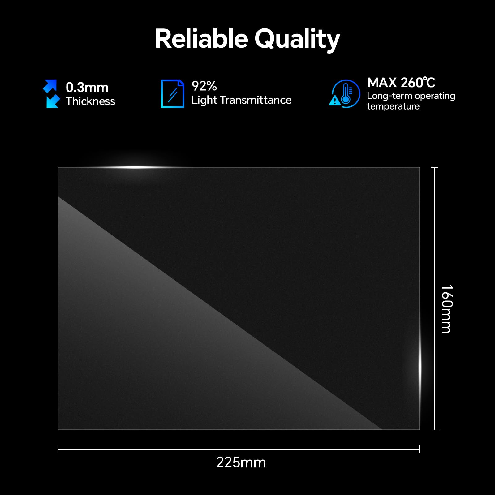 Foto 3 pulgar | Impresora Acf Release Liner Film Elegoo Mars 4 Ultra 3d De 0,3 Mm - Venta Internacional.