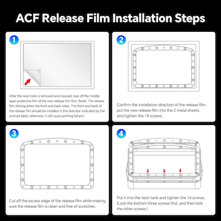 Foto 7 | Impresora Acf Release Liner Film Elegoo Mars 4 Ultra 3d De 0,3 Mm - Venta Internacional.