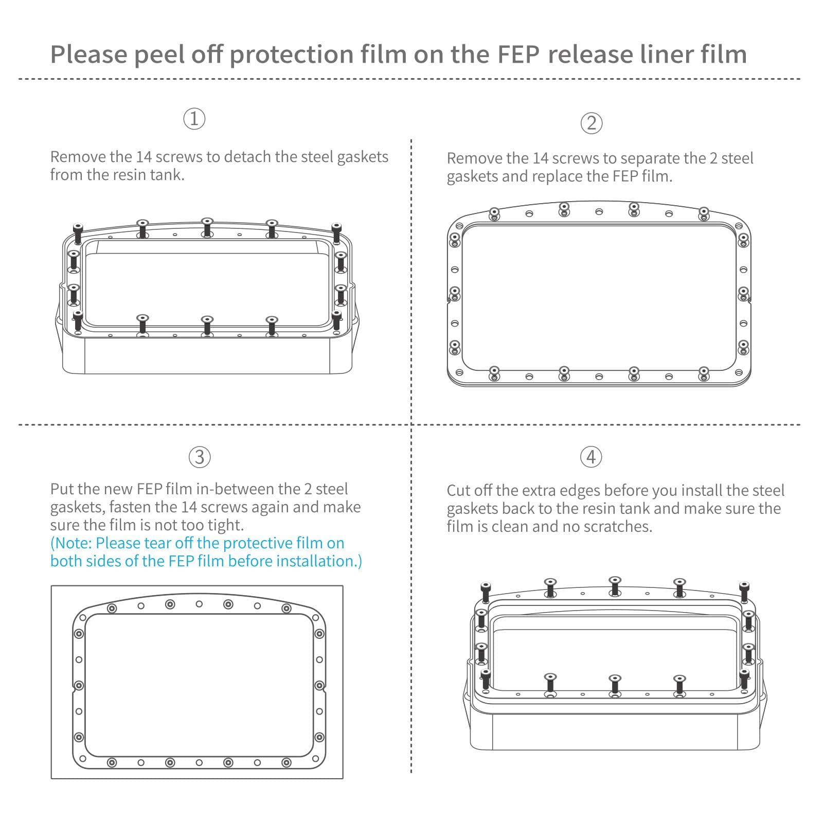Foto 4 pulgar | Fep Lanza La Película Elegoo Para La Impresora Mars 4, 5 Y 5 Ultra 3d - Venta Internacional.