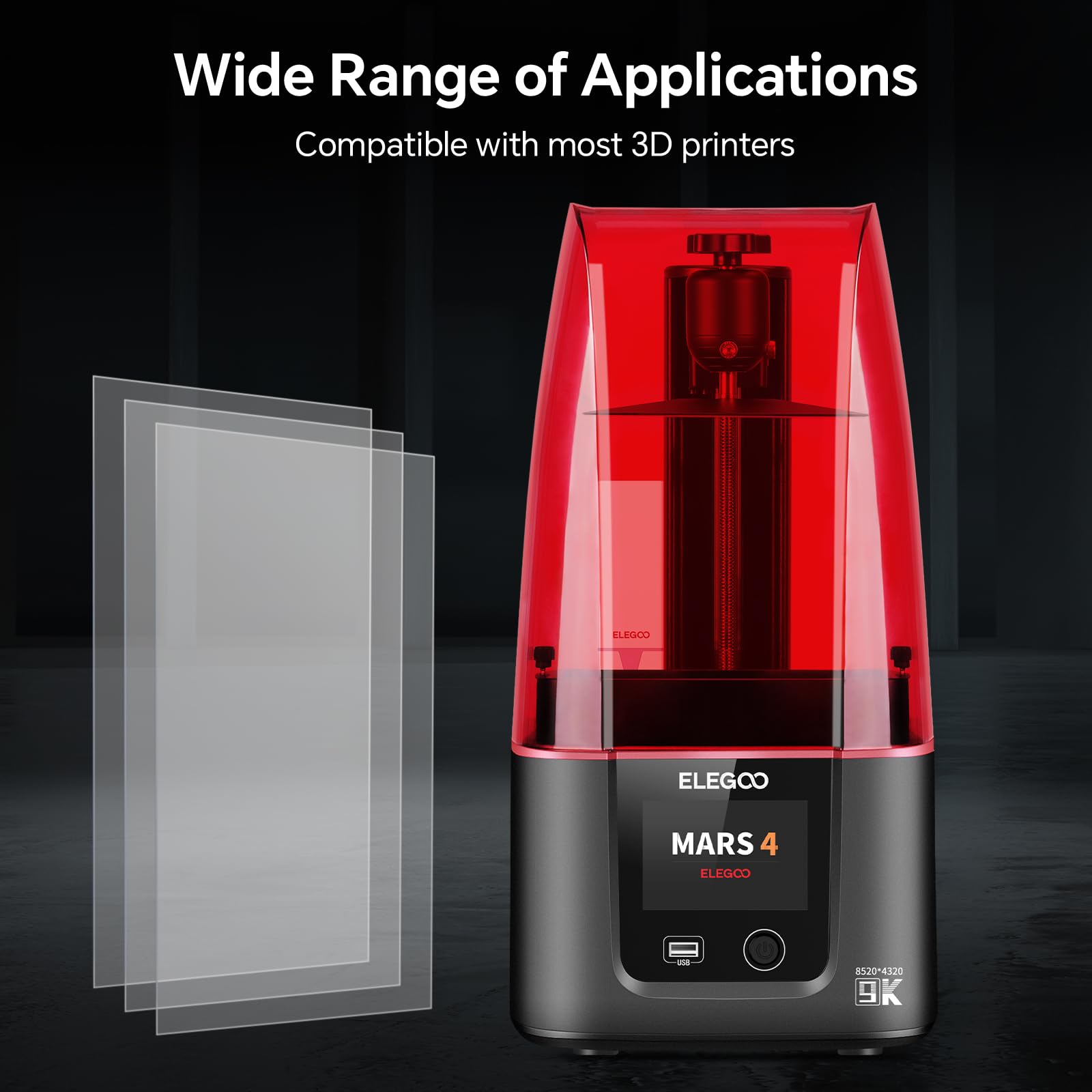 Foto 6 pulgar | Fep Lanza La Película Delineadora Elegoo Para La Impresora 3d De Resina Mars 4 - Venta Internacional.