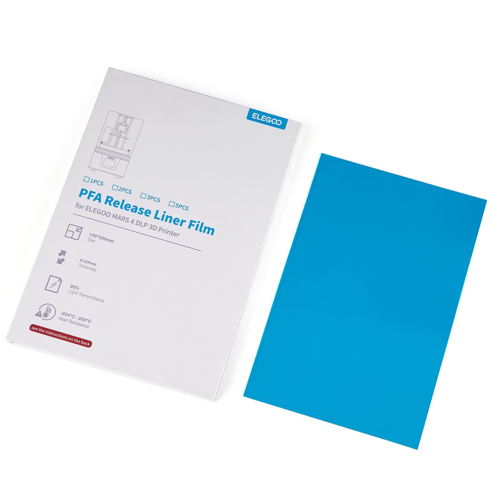Foto 5 pulgar | Lance Liner Film Elegoo Pfa Para La Impresora 3d Mars 4 Dlp - Venta Internacional.