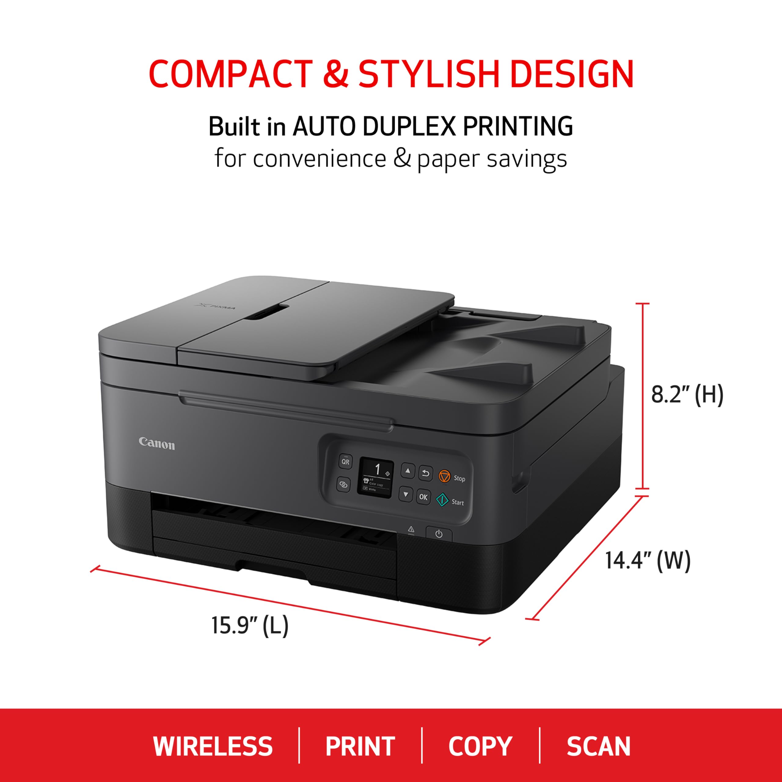 Foto 3 pulgar | Impresora Canon Pixma Tr7020a Multifunción Inalámbrica En Color - Venta Internacional.