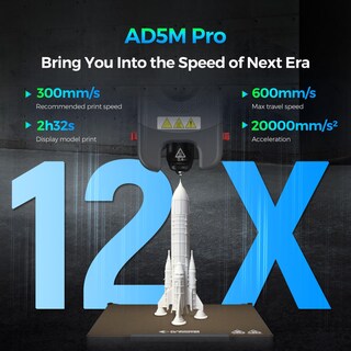 Foto 2 | Impresora 3d Flashforge Adventurer 5m Pro De Alta Velocidad Con Nivelación Automática - Venta Internacional.