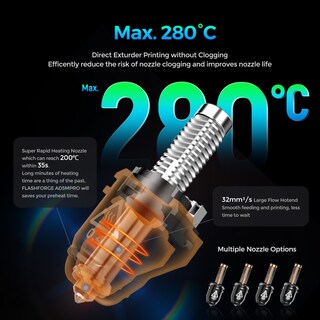 Foto 3 | Impresora 3d Flashforge Adventurer 5m Pro De Alta Velocidad Con Nivelación Automática - Venta Internacional.