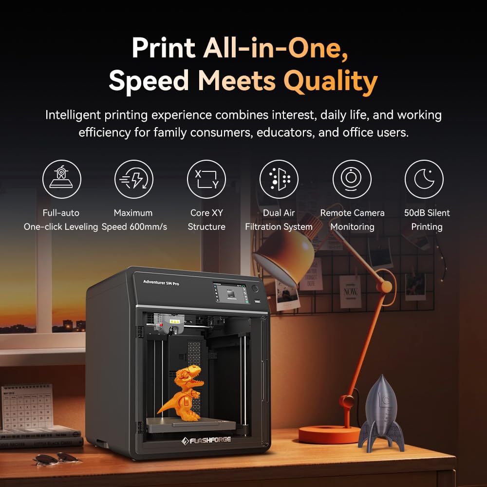 Foto 3 pulgar | Impresora 3d Flashforge Adventurer 5m Pro Con Nivelación Automática - Venta Internacional.