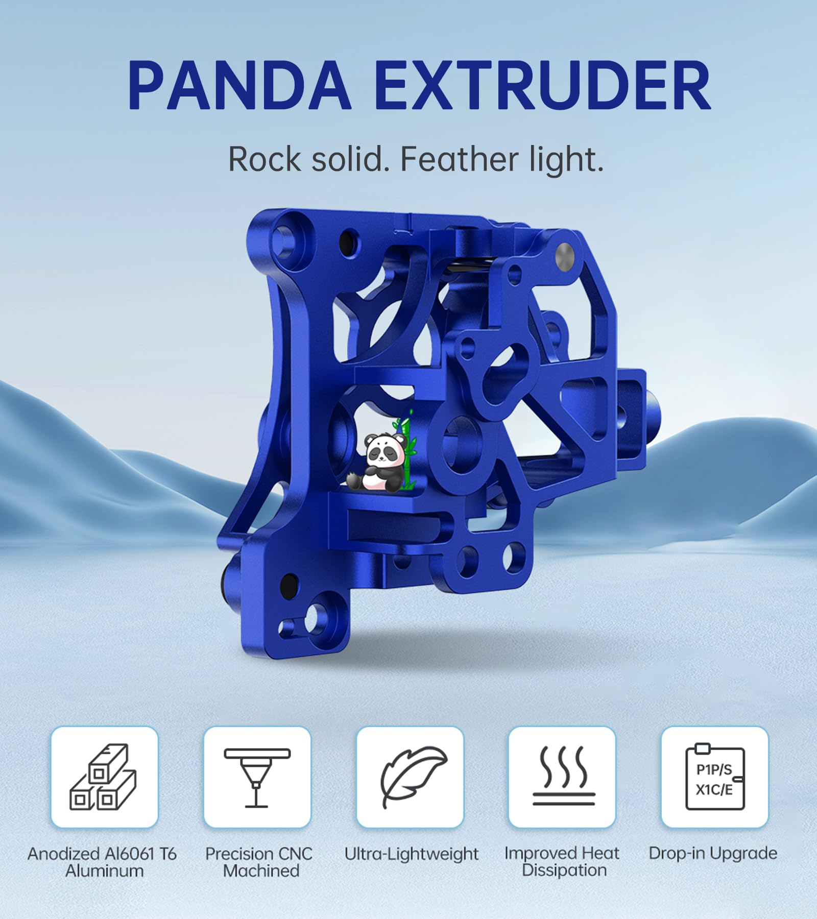 Foto 5 | Actualización De Extrusora Biqu Panda Para Bambu-lab P1s P1p X1c X1e - Venta Internacional.