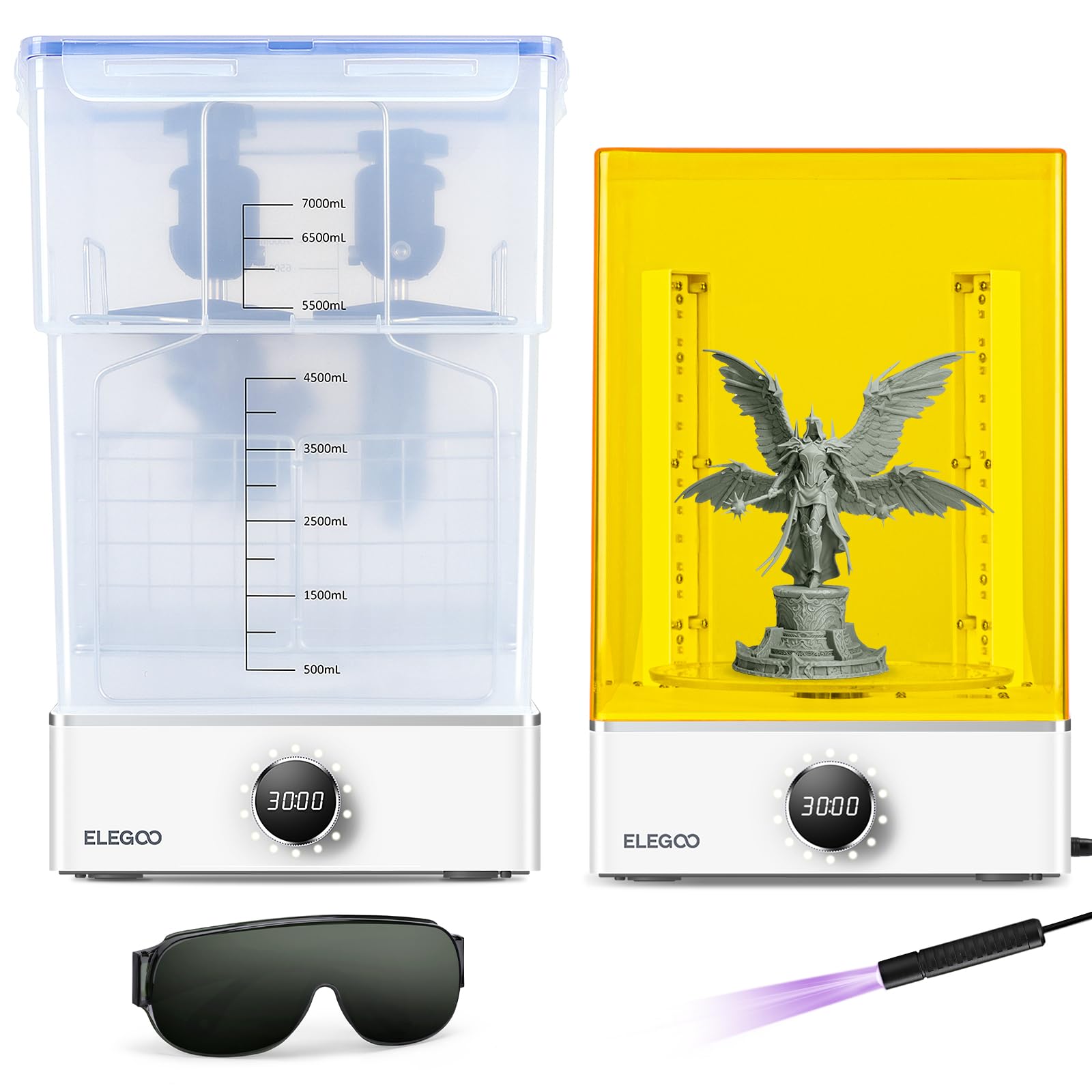 Foto 1 | Estación De Lavado Y Curado Elegoo Mercury Xs Para Impresoras 3d - Venta Internacional.