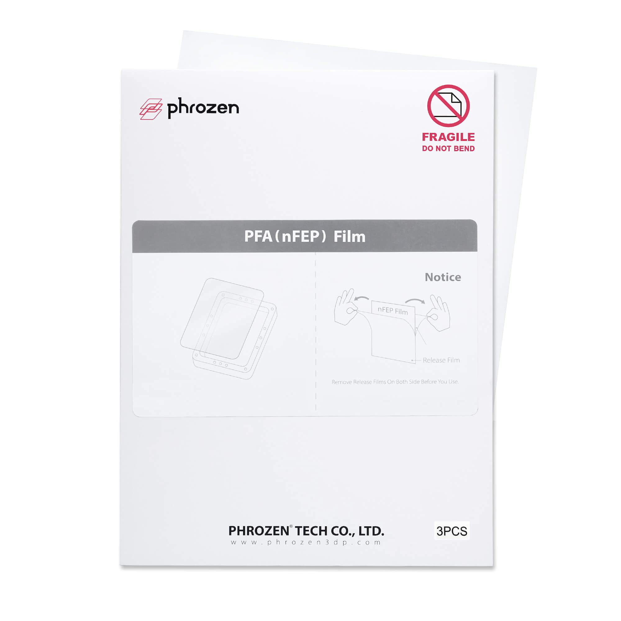 Foto 2 pulgar | Película De Lanzamiento Pfa (nfep) Phrozen Para Impresoras Lcd 3d Tamaño A4 - Venta Internacional.