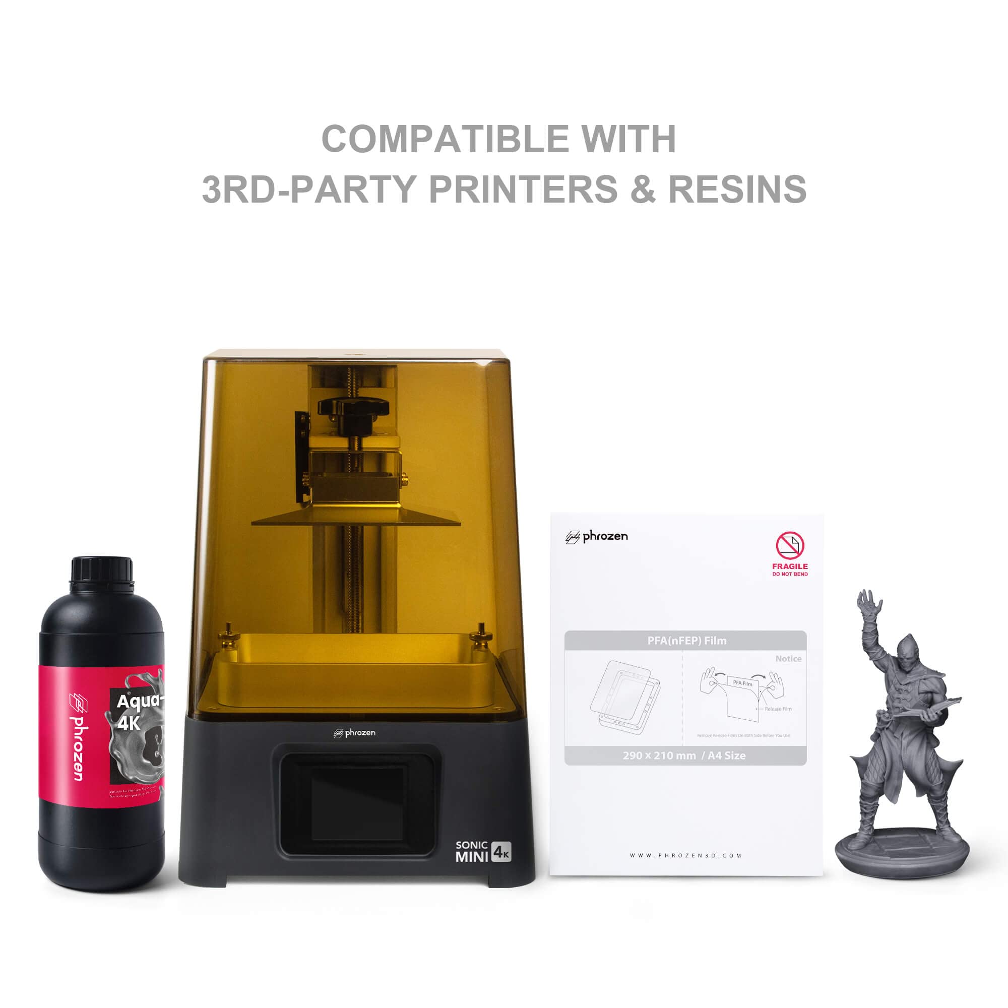 Foto 7 | Película De Lanzamiento Pfa (nfep) Phrozen Para Impresoras Lcd 3d Tamaño A4 - Venta Internacional.