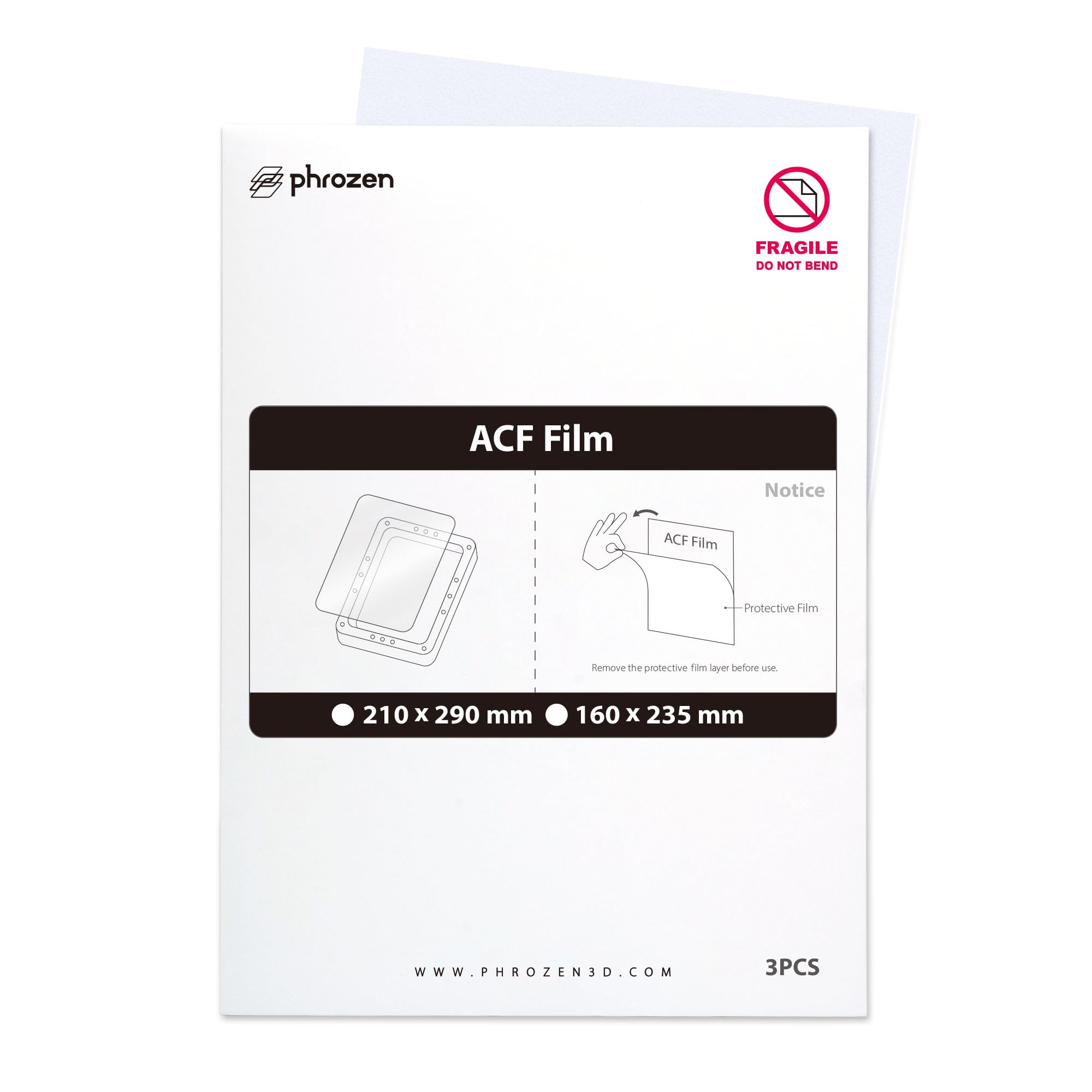Foto 2 pulgar | Película Acf Phrozen De Alta Durabilidad Para Superficies Duales  3 Unidades - Venta Internacional.