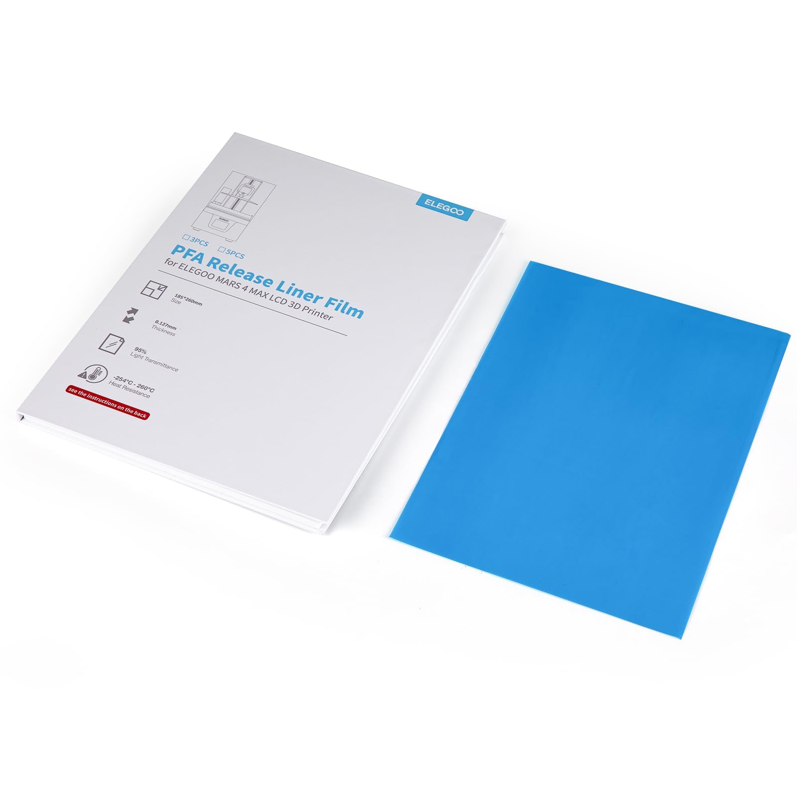 Foto 4 | Release Liner Film Elegoo Pfa Para La Impresora 3d Lcd Mars 4 Max - Venta Internacional.