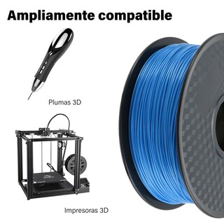 Foto 6 | Filamento Para Impresora 3d Zonar Fil3d-sa Carrete De Seda 1 Kg Color Azul