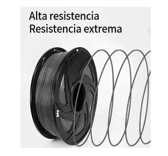 Foto 4 | Filamento Pla 1,75mm Precisión Dimensional +/- 0,02mm 1kg Gris