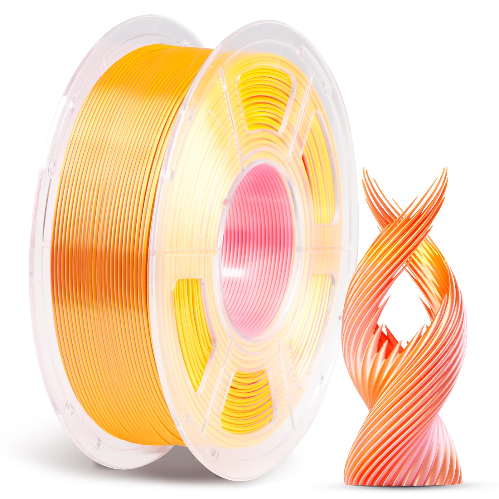 Foto 2 pulgar | Filamento Para Impresora 3d Anycubic Silk De Doble Color Pla De 1,75 Mm - Venta Internacional.