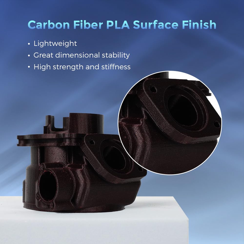 Foto 5 pulgar | Filamento De Fibra De Carbono Flashforge Pla Para Impresora 3d, 1,75 Mm, 1 Kg - Venta Internacional.