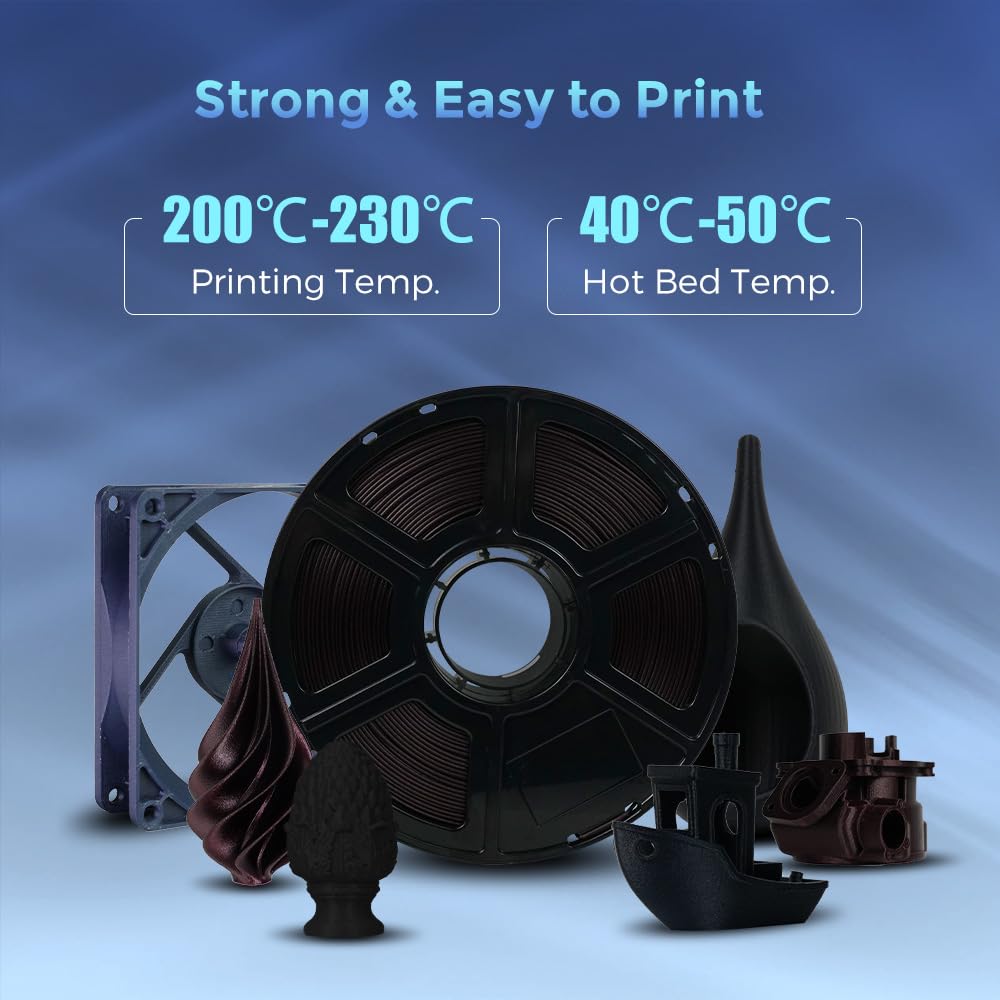Foto 6 pulgar | Filamento De Fibra De Carbono Flashforge Pla Para Impresora 3d, 1,75 Mm, 1 Kg - Venta Internacional.