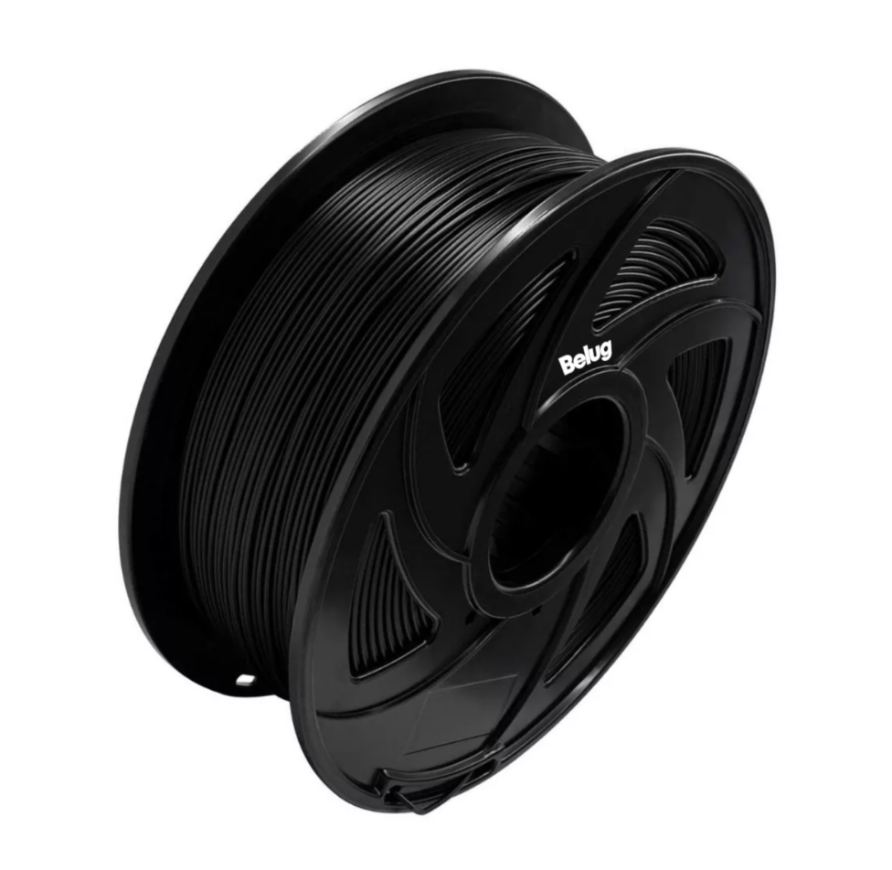 Foto 2 pulgar | Filamento De Impresora Material De Impresión 3d 1 Kg 1,75 Mm Negro Belug