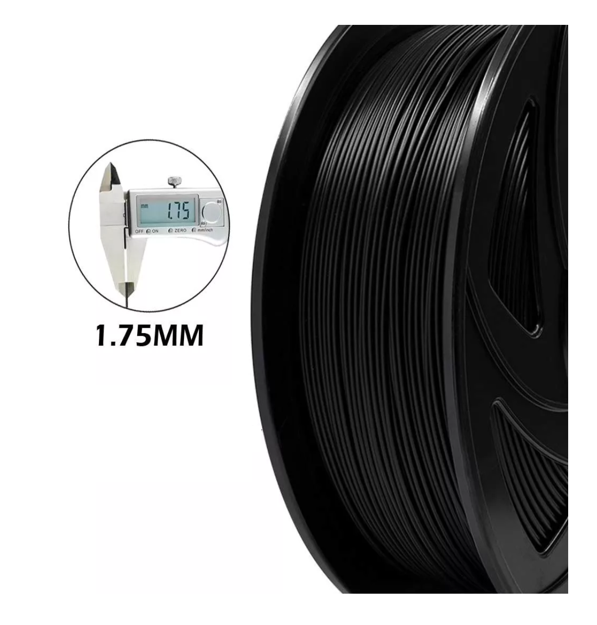 Foto 2 | Filamento De Impresora Lab.g Material De Impresión 3d 1 Kg 1,75 Mm Negro