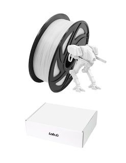 Foto 1 | Filamento De Impresora Material De Impresión 3d 1 Kg 1,75 Mm Blanco