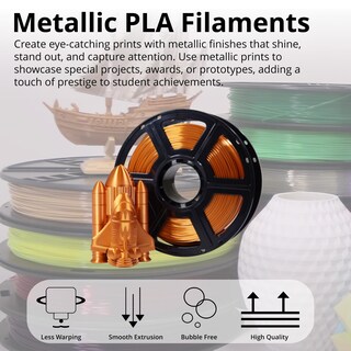 Foto 2 | Filamento Makerbot 375-0083a, Color Metálico, 1,75 Mm, Pla, 1 Kg - Venta Internacional.