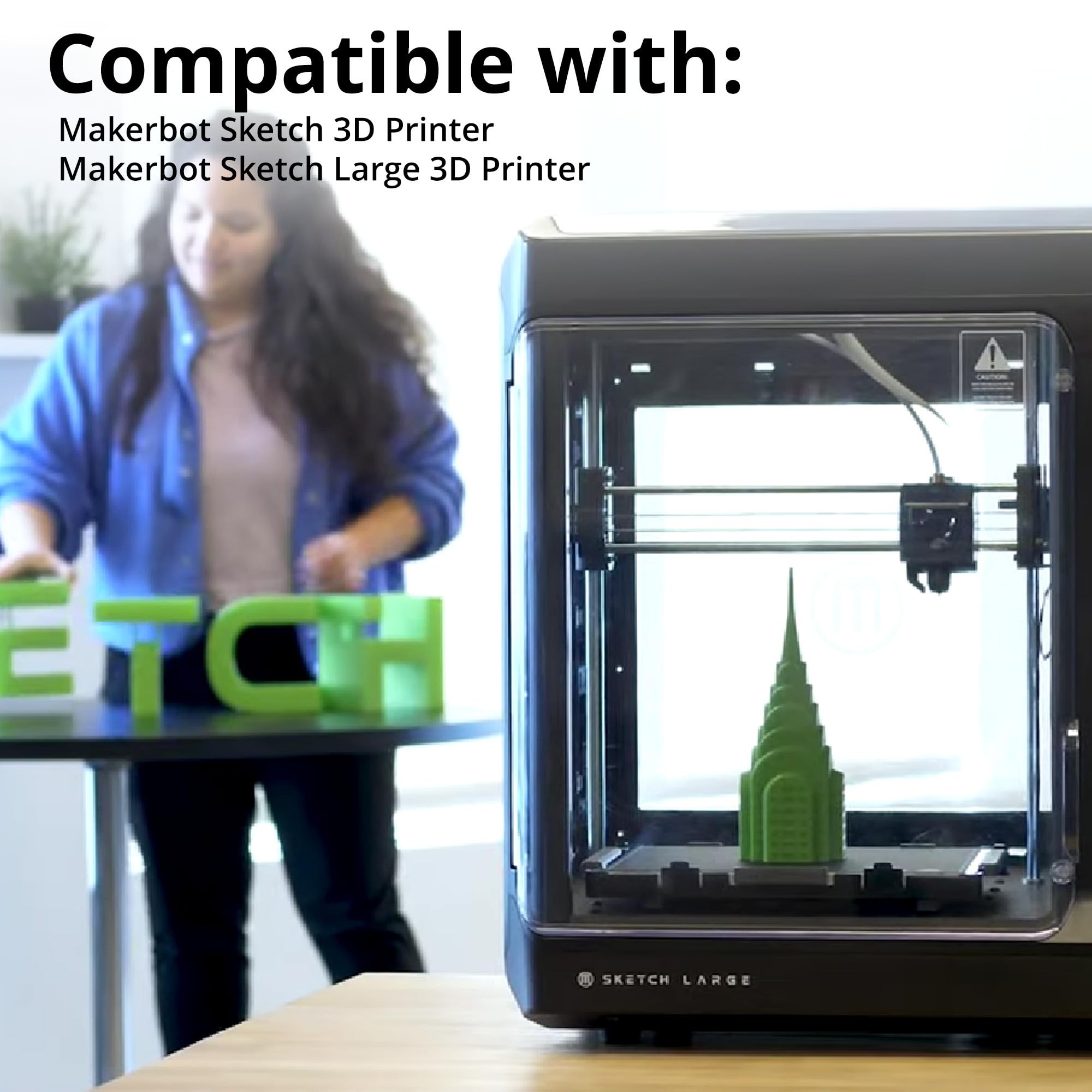 Foto 4 | Filamento Makerbot 375-0084a, Color Metalizado, Pla, 1,75 Mm, 1 Kg - Venta Internacional.