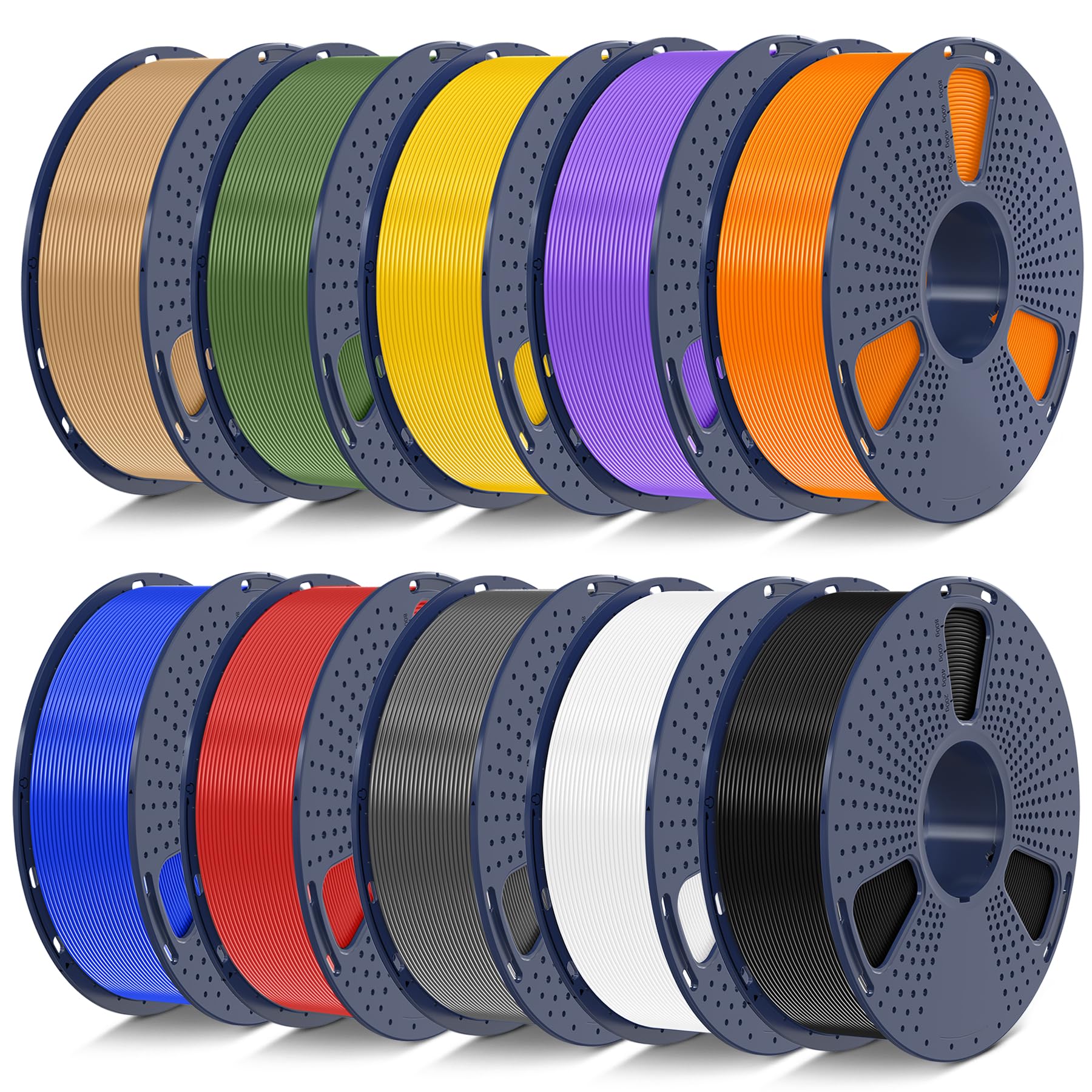 Foto 1 | Paquete De Filamento Para Impresora 3d Sunlu Pla+2.0 De 1,75 Mm Y 10 Kg - Venta Internacional.