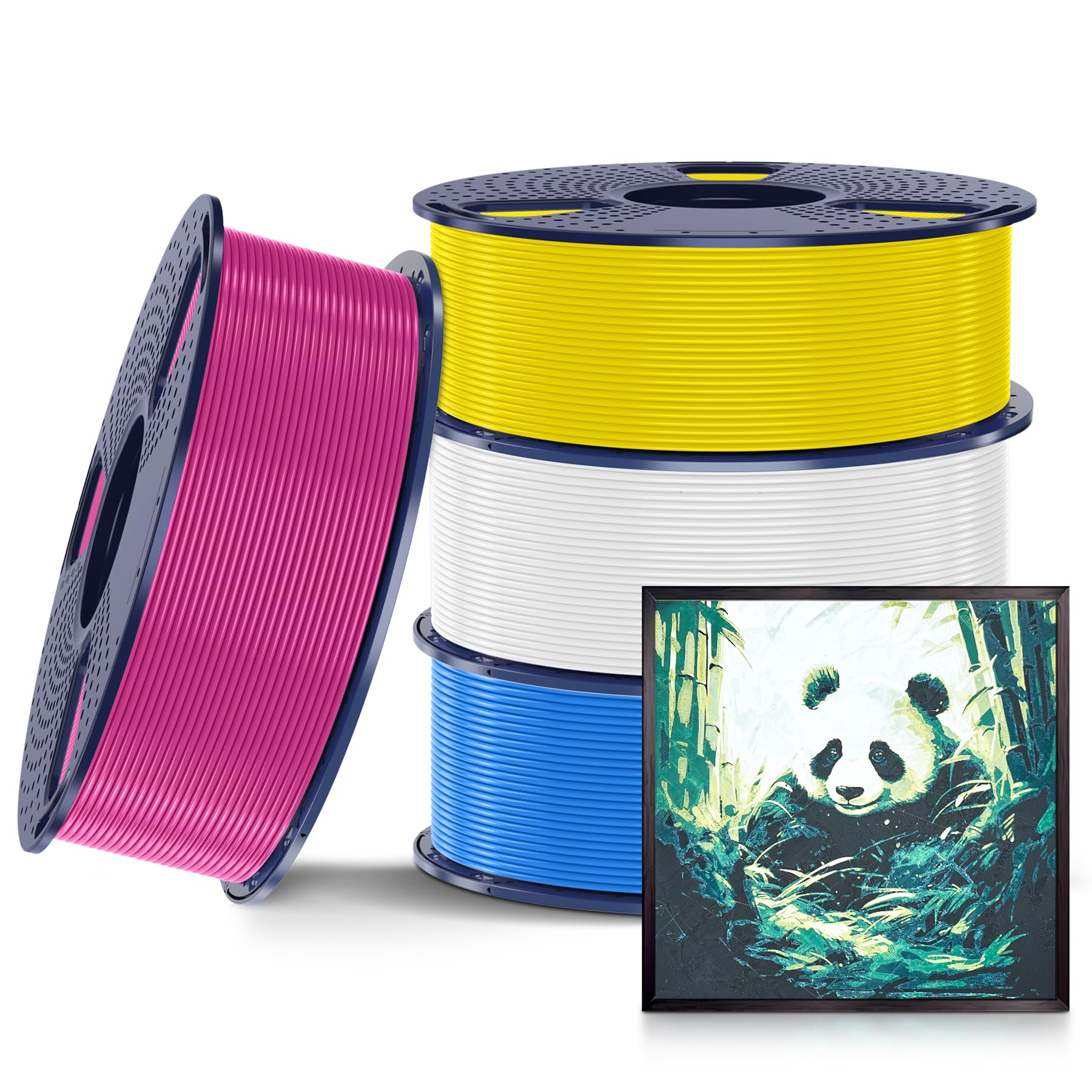 Foto 1 | Filamento Para Impresora 3d Sunlu Cmyk Lithophane Pla 1.75 Mm 4 Kg - Venta Internacional.