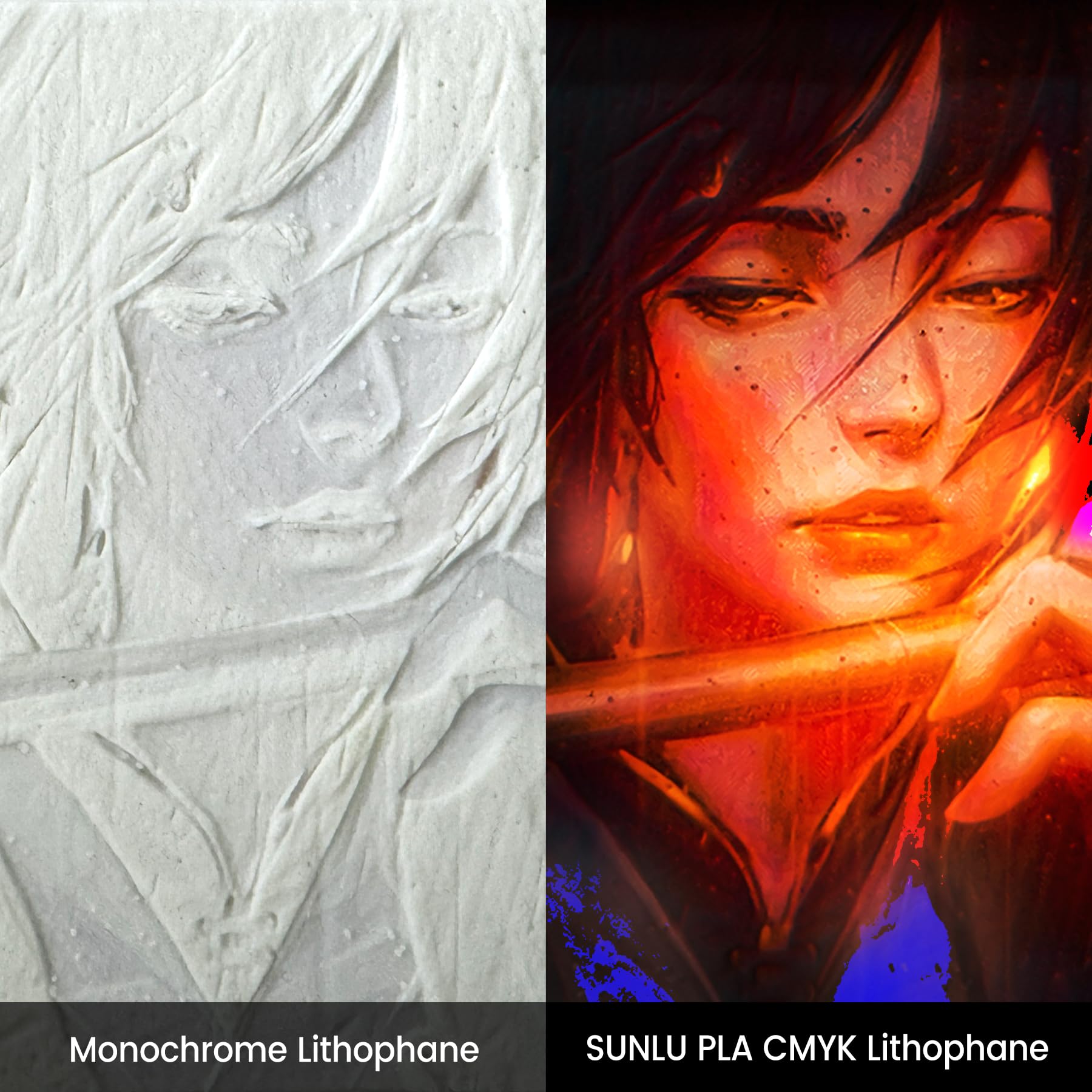 Foto 4 pulgar | Filamento Para Impresora 3d Sunlu Cmyk Lithophane Pla 1.75 Mm 4 Kg - Venta Internacional.