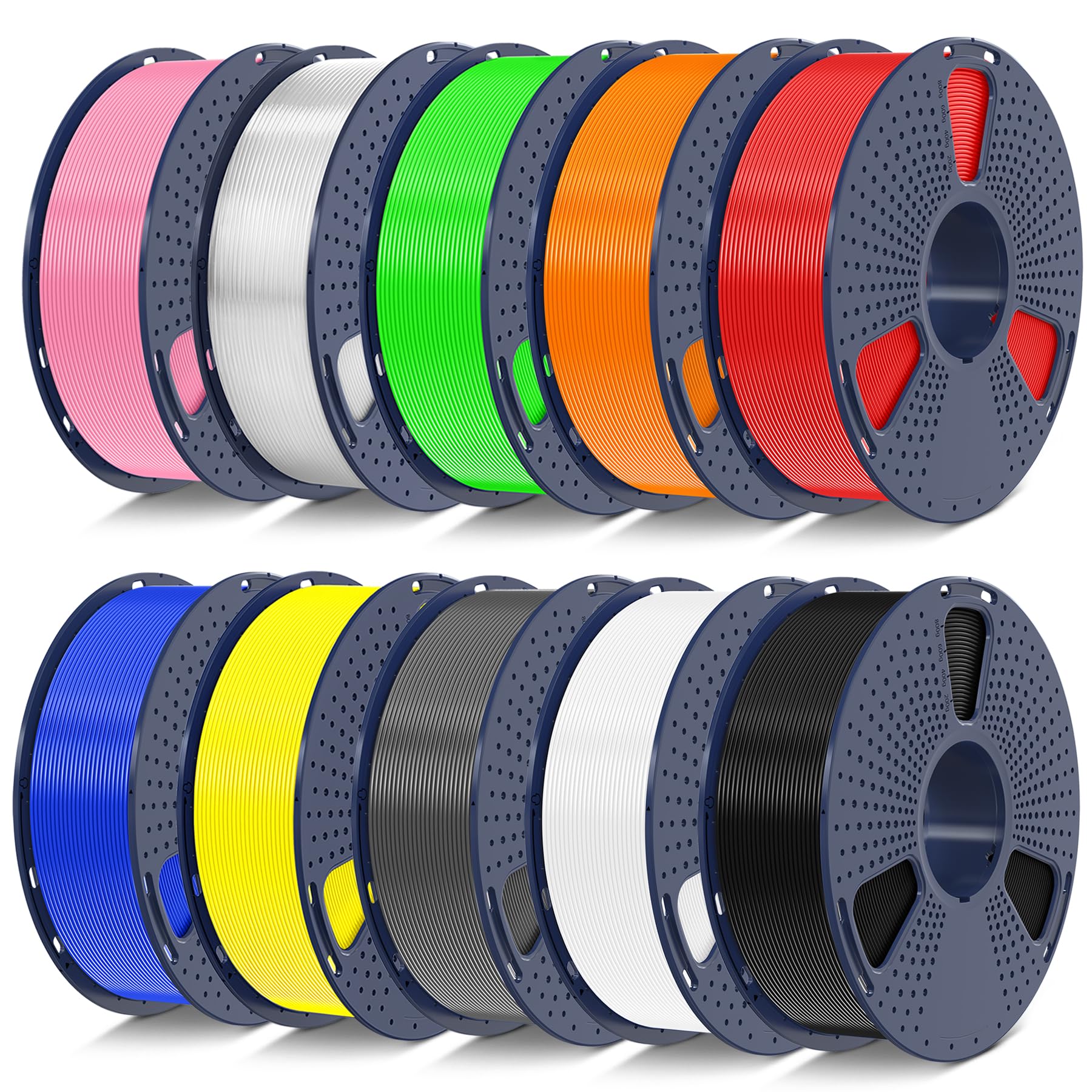 Foto 2 pulgar | Filamento Para Impresora 3d Sunlu Petg De 1,75 Mm, 10 Kg, Paquete De 10 Colores - Venta Internacional.