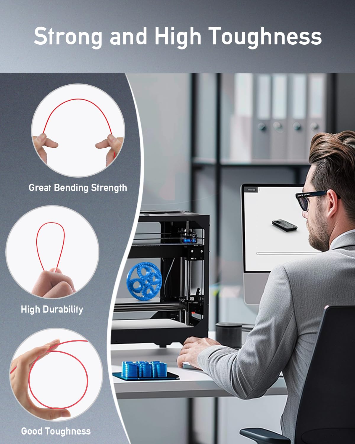 Foto 4 pulgar | Filamento Para Impresora 3d Sunlu Petg De 1,75 Mm, 10 Kg, Paquete De 10 Colores - Venta Internacional.