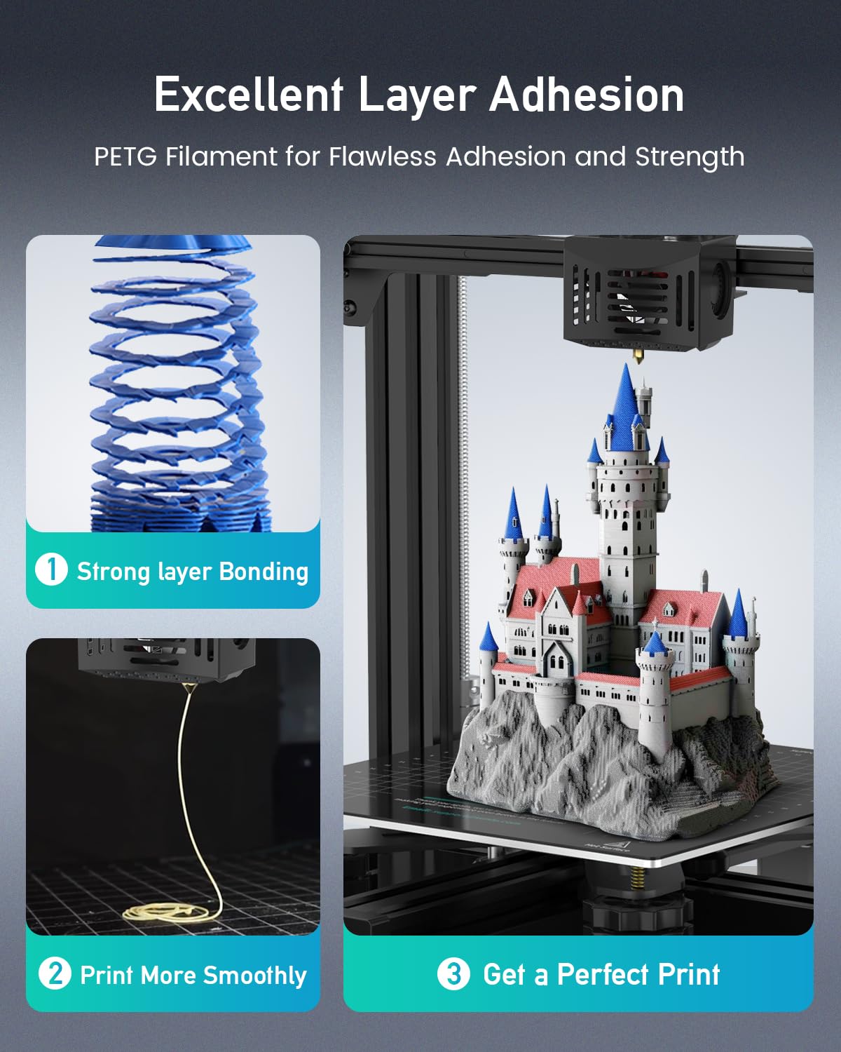 Foto 6 pulgar | Filamento Para Impresora 3d Sunlu Petg De 1,75 Mm, 10 Kg, Paquete De 10 Colores - Venta Internacional.