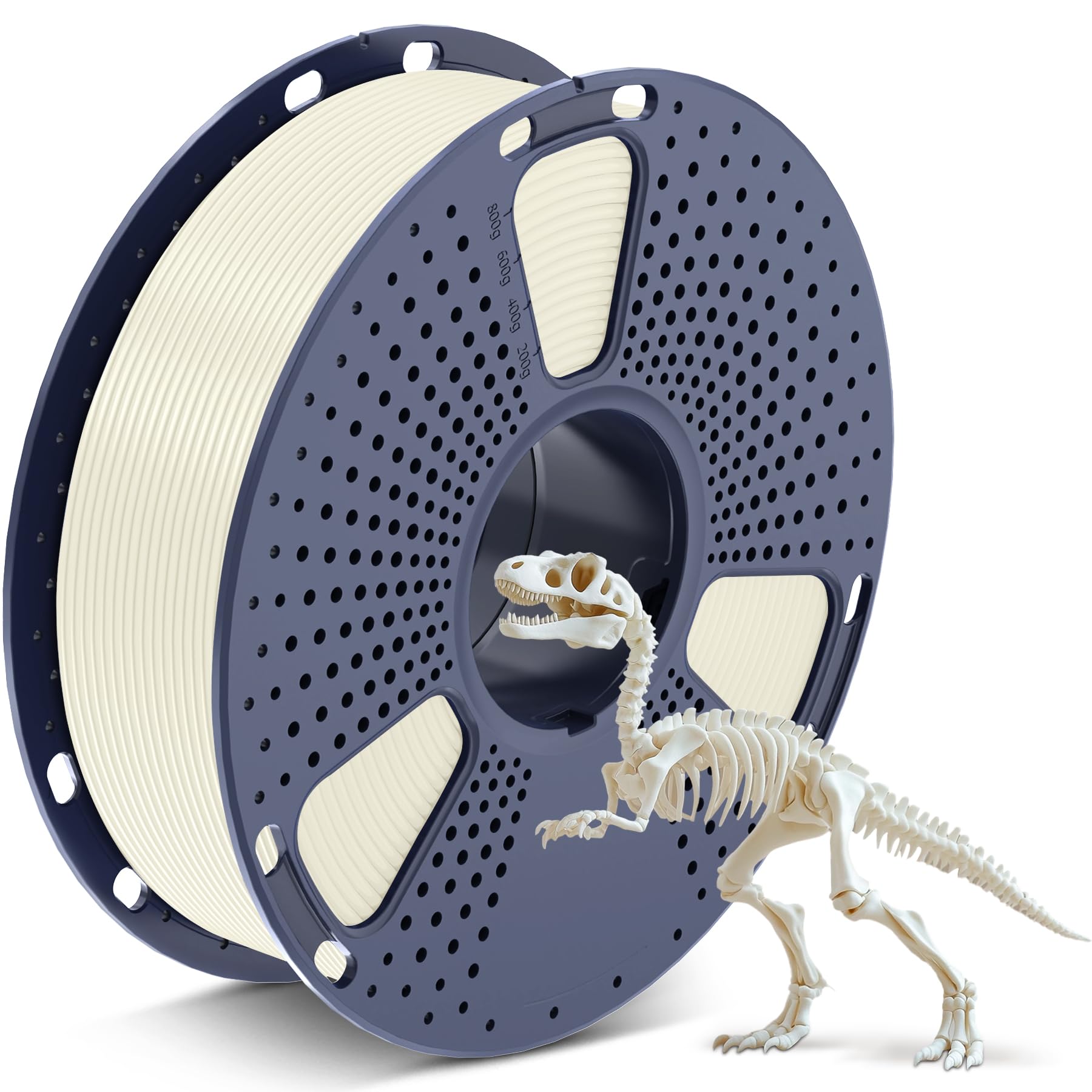 Filamento Para Impresora 3d Sunlu Pla De 1,75 Mm, Bobina De 1 Kg (blanco Hueso) - Venta Internacional.