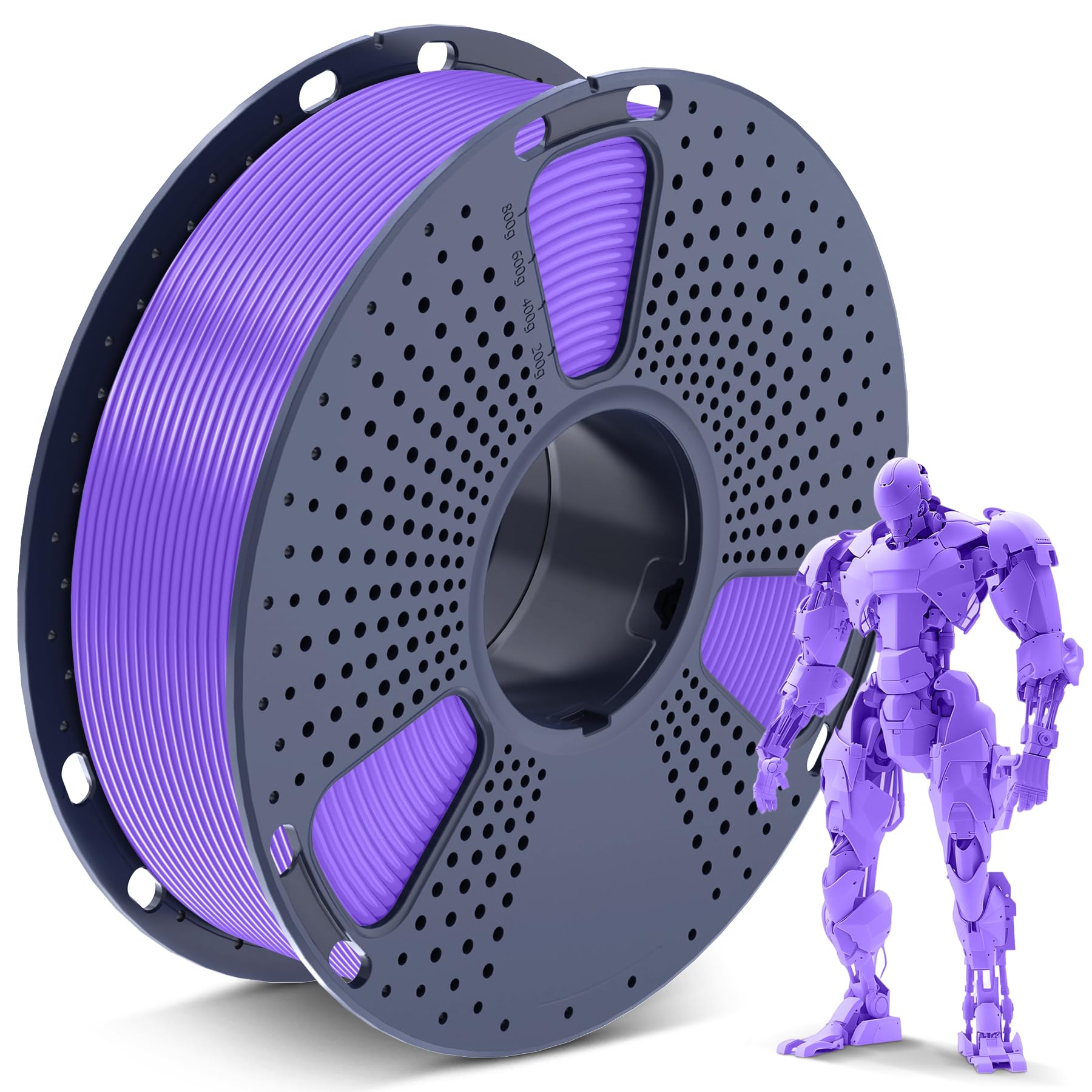 Foto 2 pulgar | Filamento Para Impresora 3d Sunlu Pla De 1,75 Mm, Bobina De 1 Kg, Color Morado - Venta Internacional.